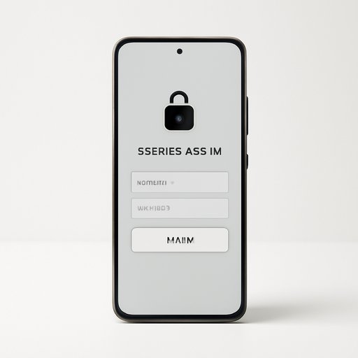 KRIKYA secure login screen